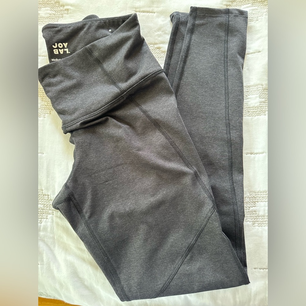 JoyLab Grayish Black Leggings, M